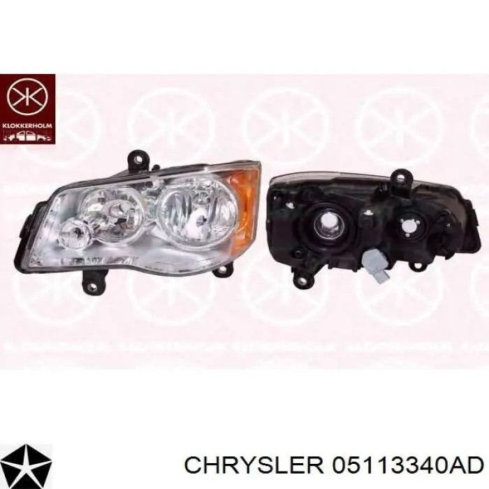 05113340AD Chrysler faro derecho