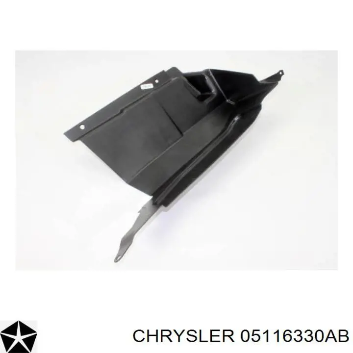 05116330AB Chrysler protección motor izquierda