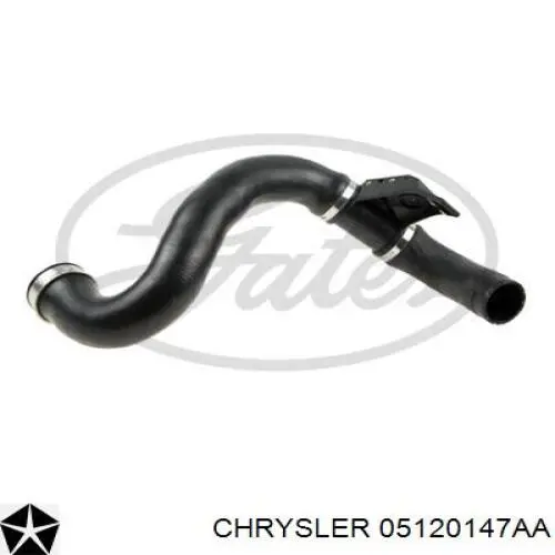 05120147AA Chrysler tubo flexible de aire de sobrealimentación izquierdo