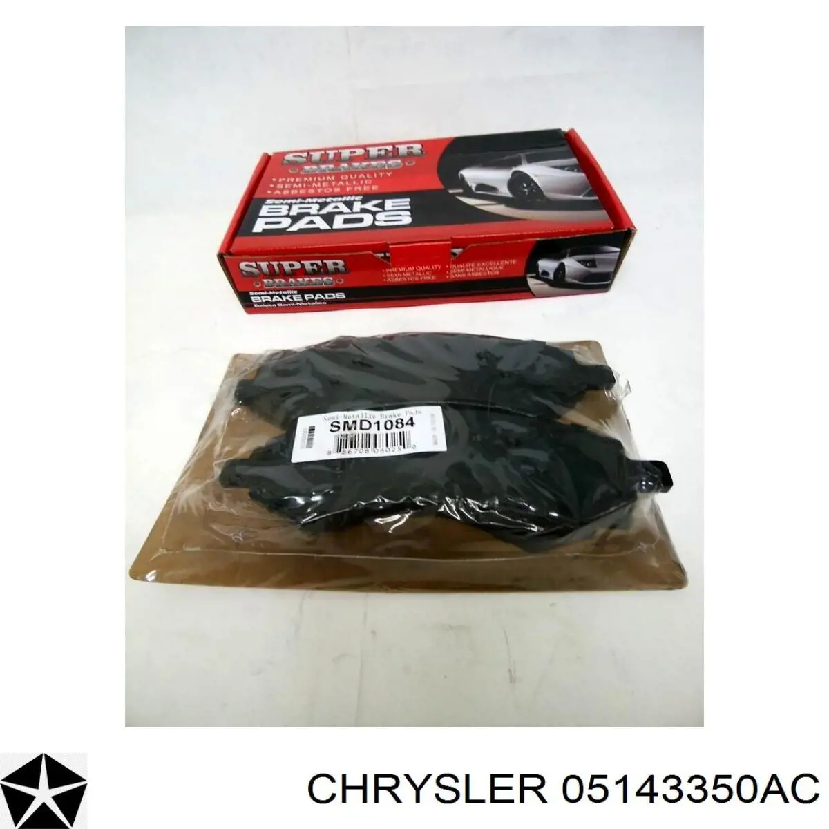 Comprar 05143350AC Chrysler Pastillas delanteras de freno