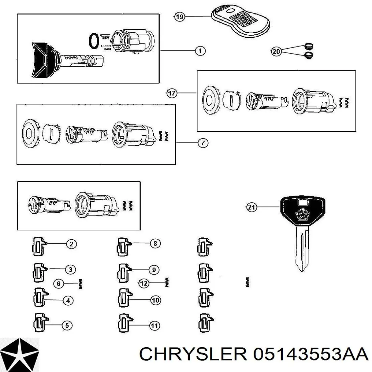 05143553AA Chrysler