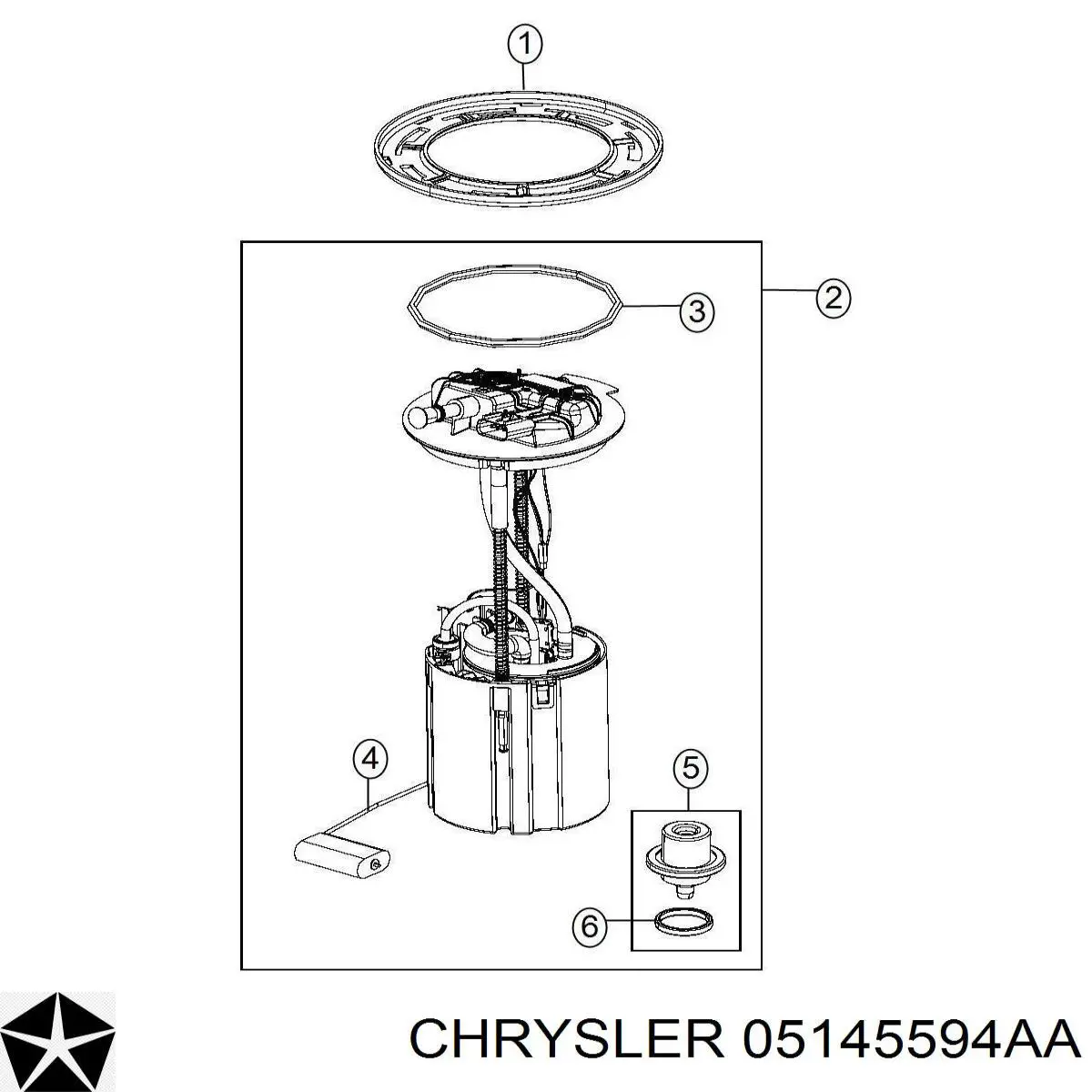 K05145594AA Fiat/Alfa/Lancia