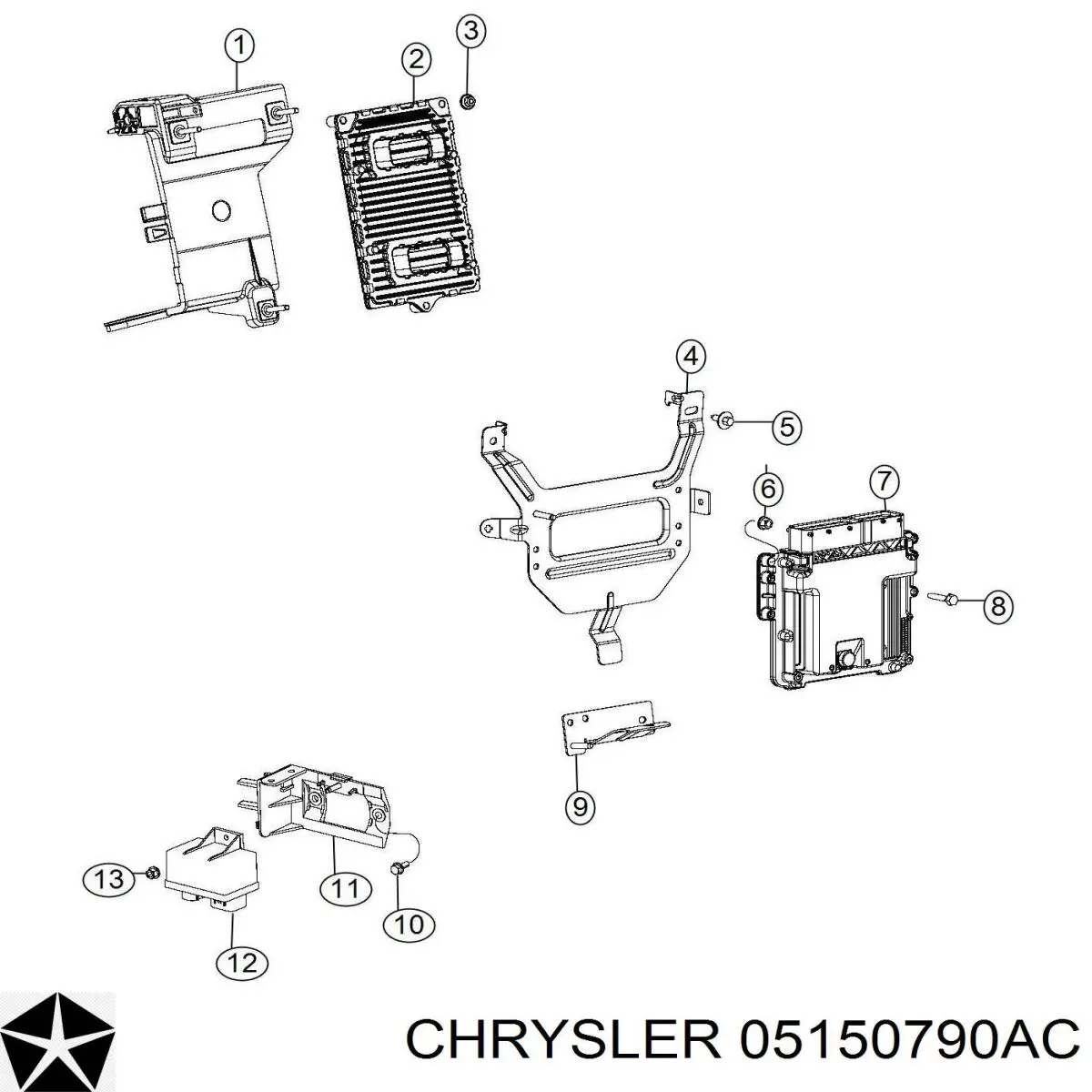 05150790AC Chrysler