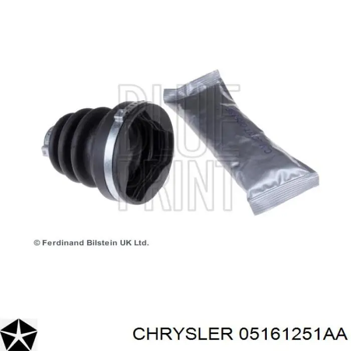 05161251AA Chrysler fuelle, árbol de transmisión delantero exterior