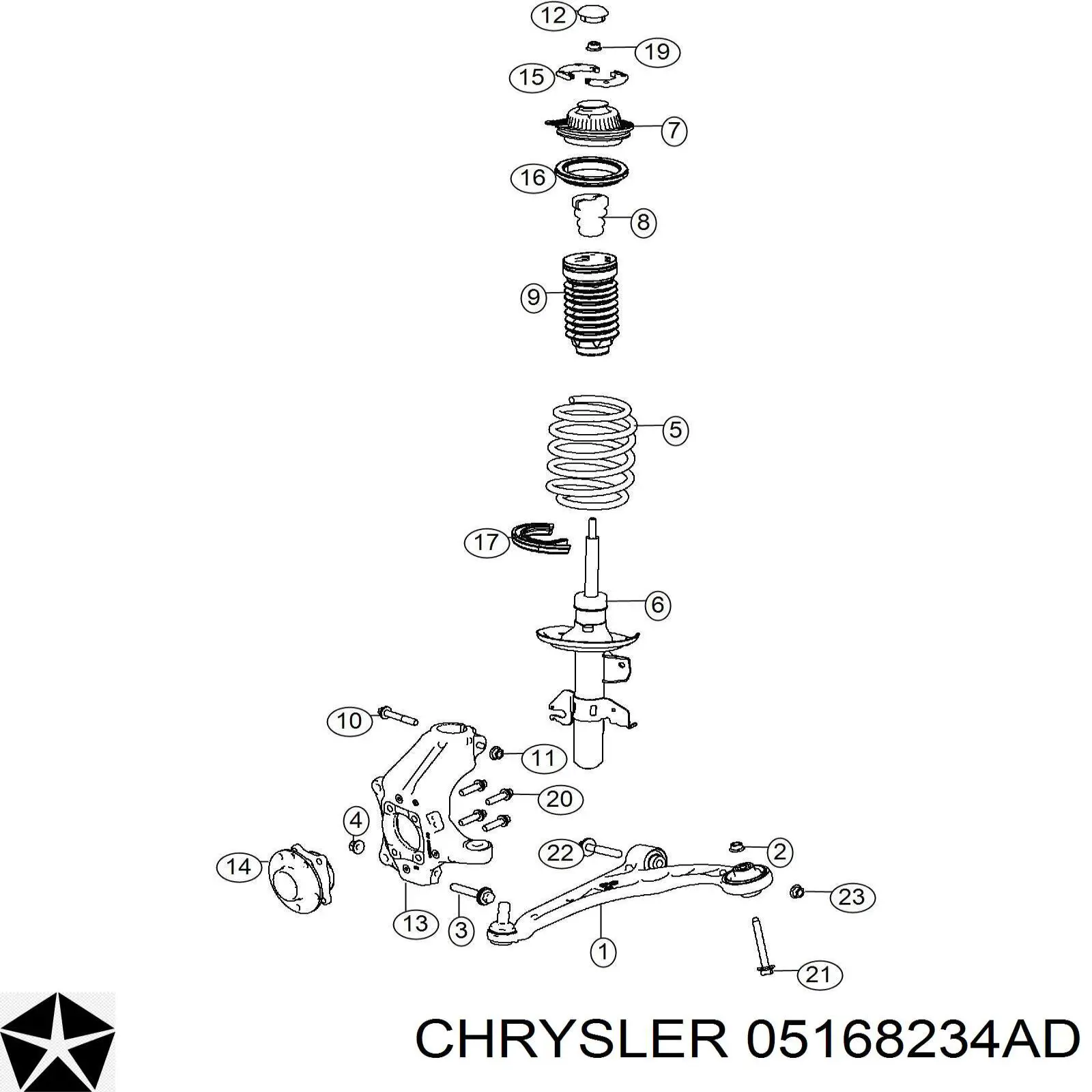 05168234AB Chrysler