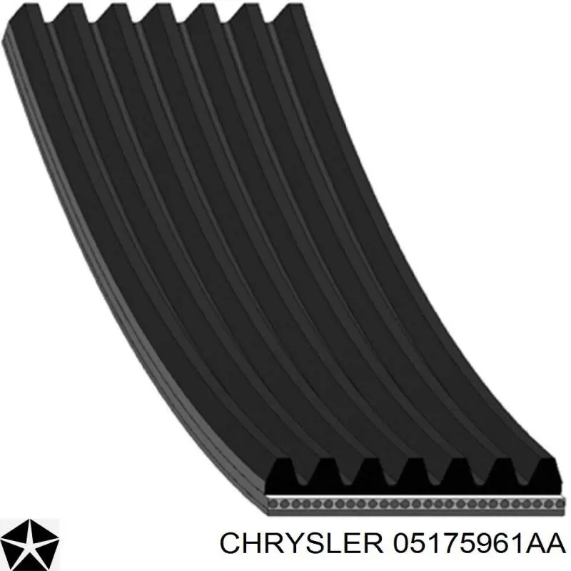Correa de transmisión trapezoidal Chrysler 05175961AA precio, desde 25,29 EUR