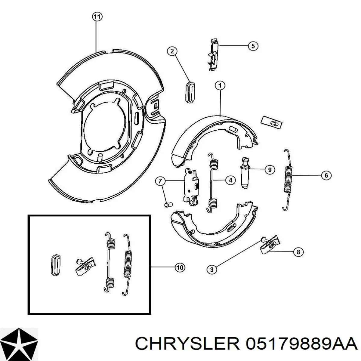 05179889AA Chrysler