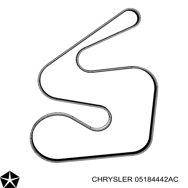 Comprar K05184442AC Fiat/Alfa/Lancia Correa trapezoidal