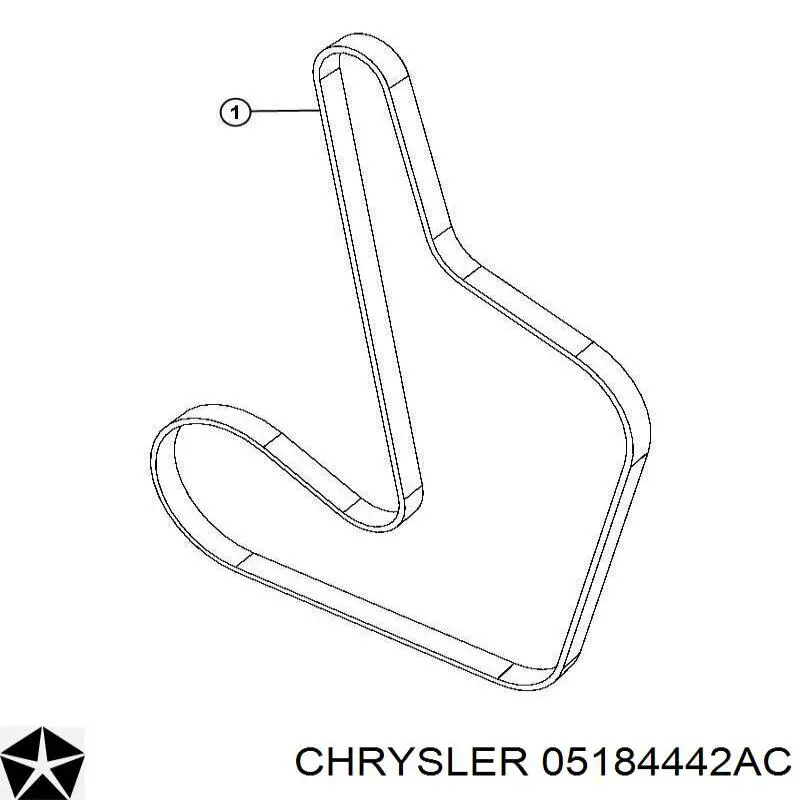 Correa de transmisión trapezoidal Fiat/Alfa/Lancia K05184442AC precio, desde 36,09 EUR
