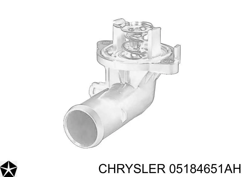 Carcasa del termostato Chrysler 5184651AF precio, desde 28,59 EUR