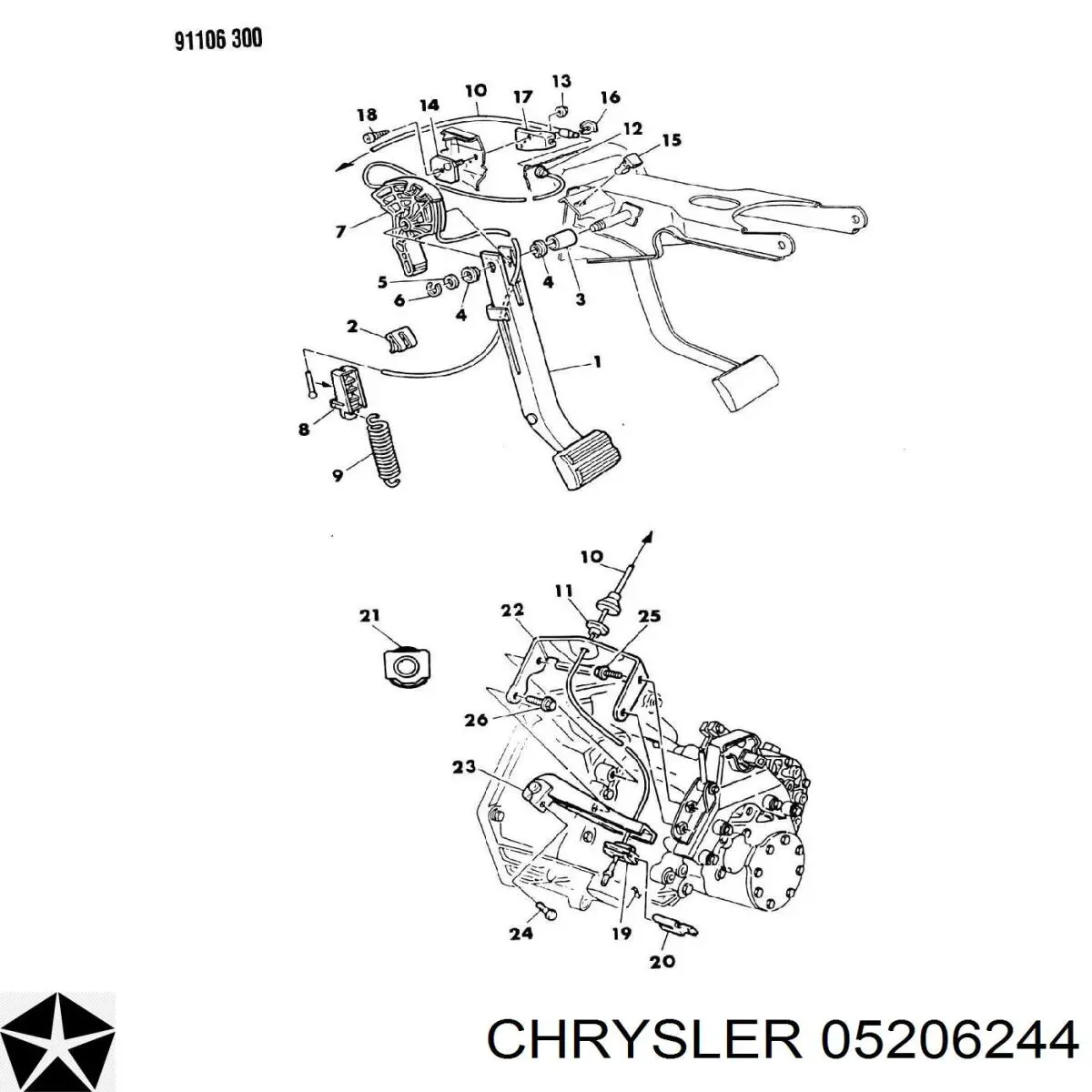  Chrysler 5206244 precio, desde  EUR