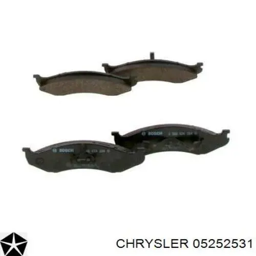 Pastillas de freno delanteras Jeep Cherokee 2 XJ