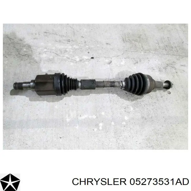 Semieje delantero izquierdo Chrysler 05273531AD precio, desde 92,93 EUR