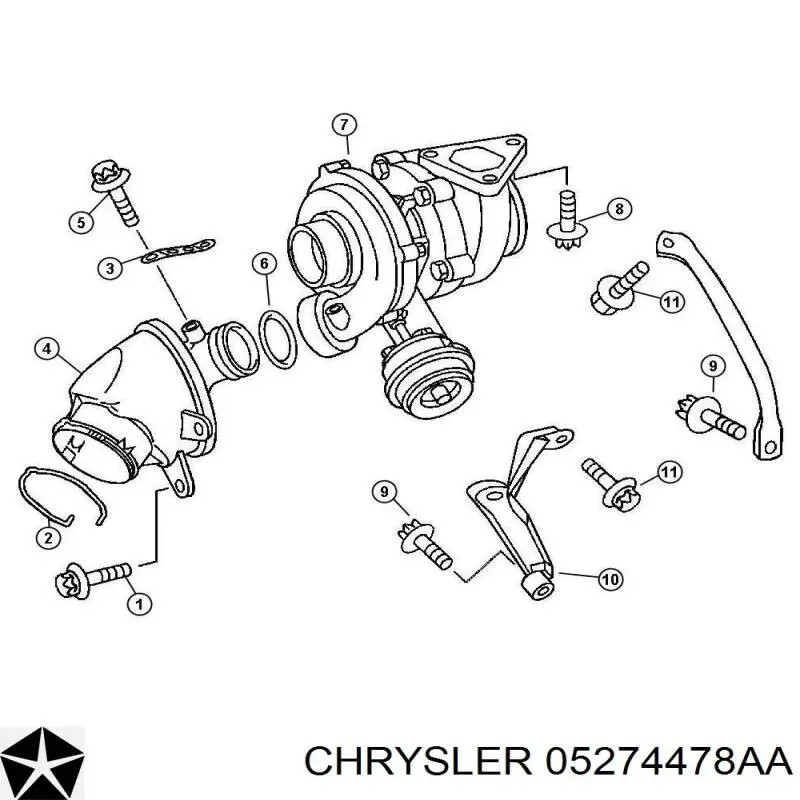 K05274478AA Fiat/Alfa/Lancia