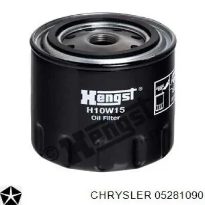 Filtro de aceite motor Chrysler 05281090