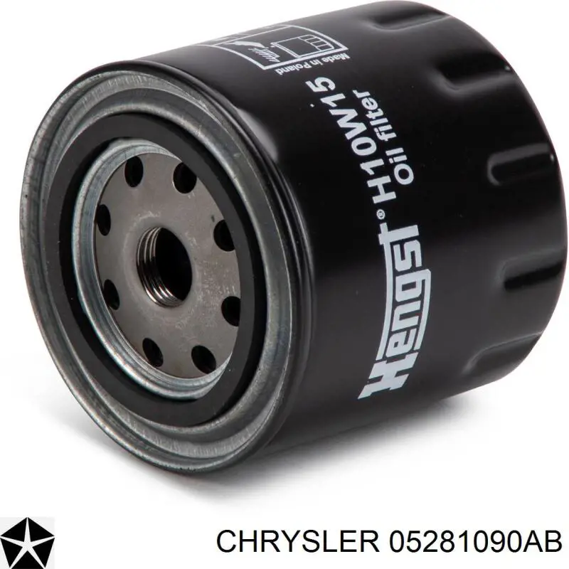 Filtro de aceite Chrysler 05281090AB precio, desde 5,82 EUR