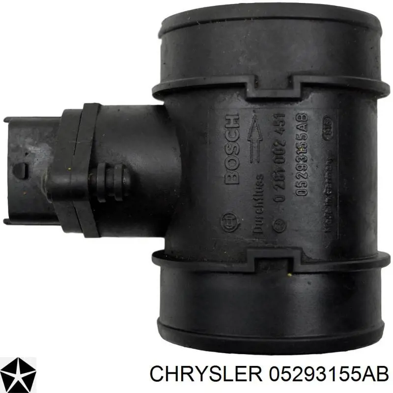 Medidor de flujo de aire Chrysler 05293155AB precio, desde 34,85 EUR