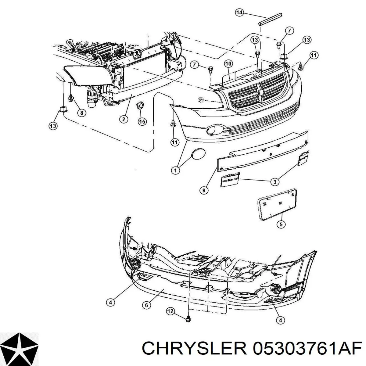 K05303761AF Fiat/Alfa/Lancia