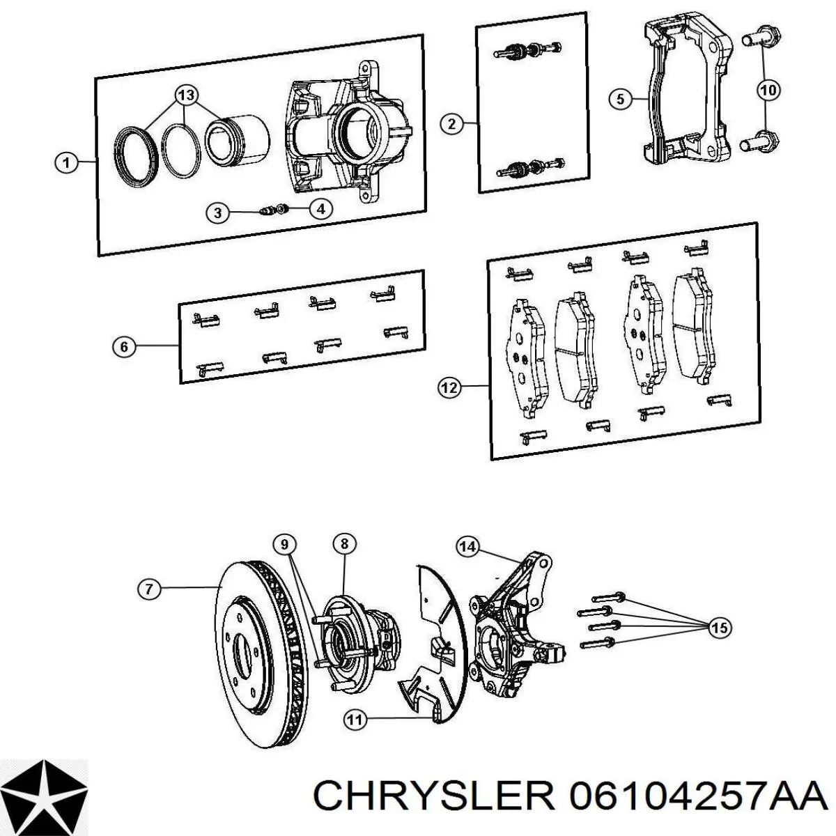 06104257AA Chrysler