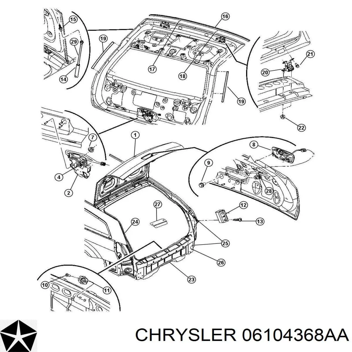 K68065344AA Fiat/Alfa/Lancia