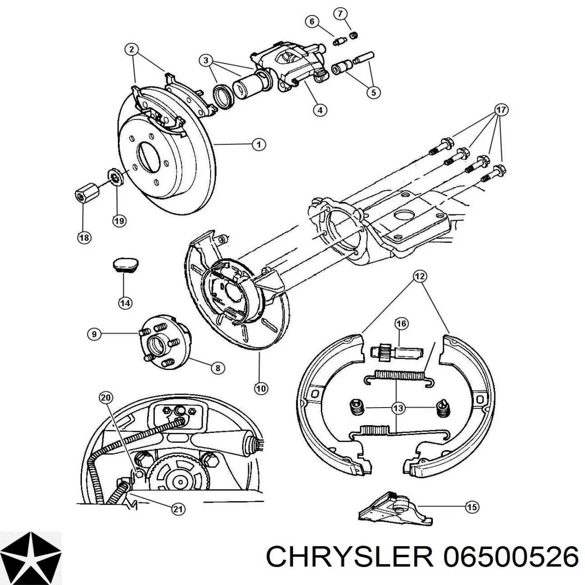 Comprar Tuercas de rueda Chrysler Voyager I ES 
