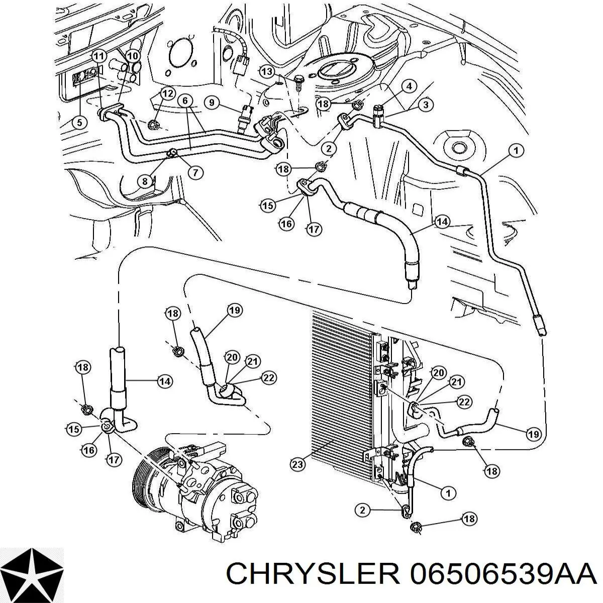  Chrysler 6506539AA precio, desde 2,80 EUR