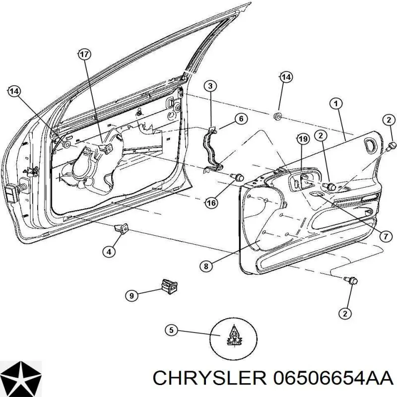 06506654AA Chrysler