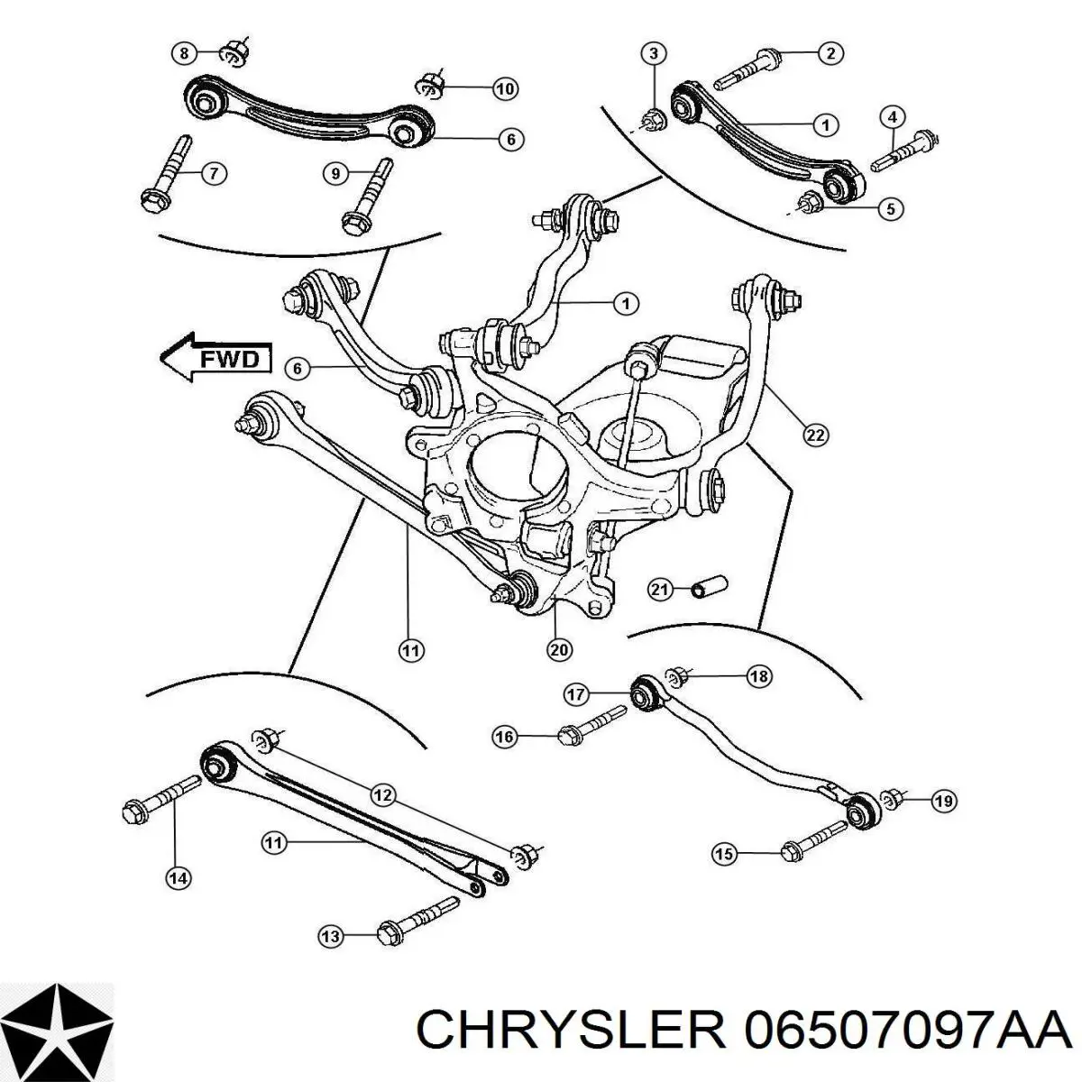 K06507097AA Fiat/Alfa/Lancia