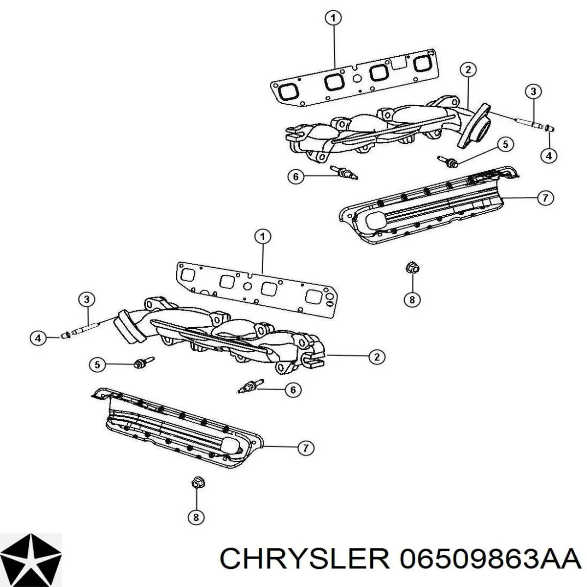 06509863AA Chrysler