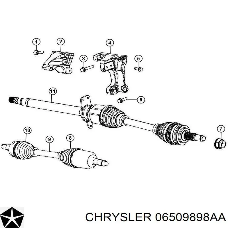 Comprar 6509898AA Chrysler 