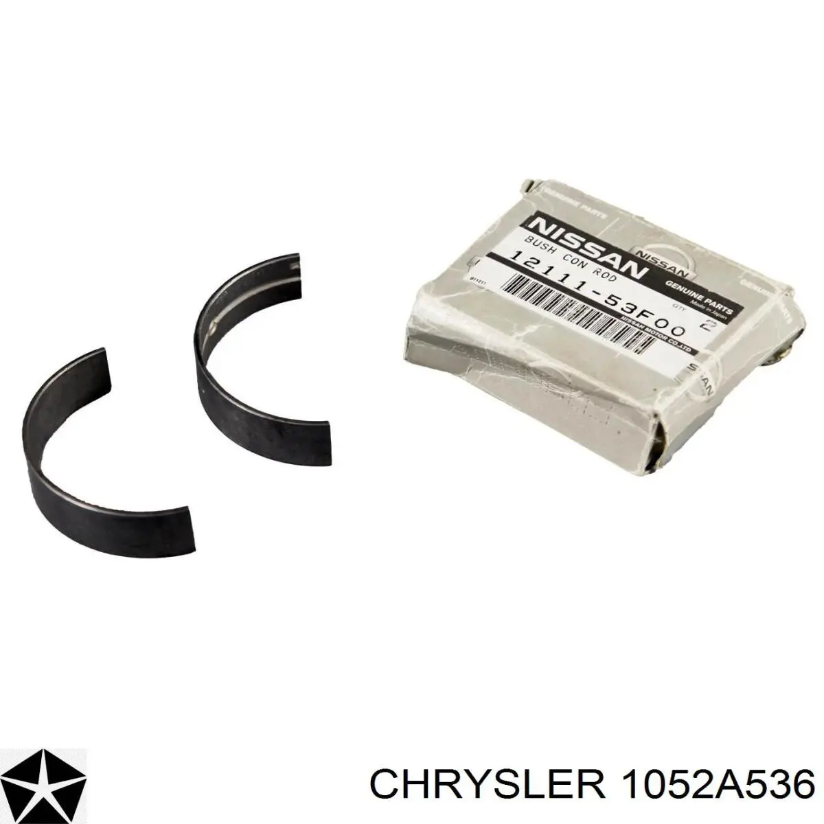 4884811AC Chrysler juego de cojinetes de cigüeñal, estándar, (std)
