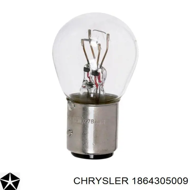 Lámpara de luz interior de cabina 1864305009 Chrysler