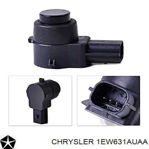 1EW63LAUAA Chrysler sensor alarma de estacionamiento trasero