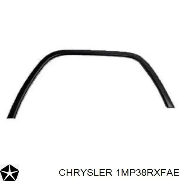 Comprar 1MP38RXFAF Chrysler Moldura de guardabarros delantero derecho