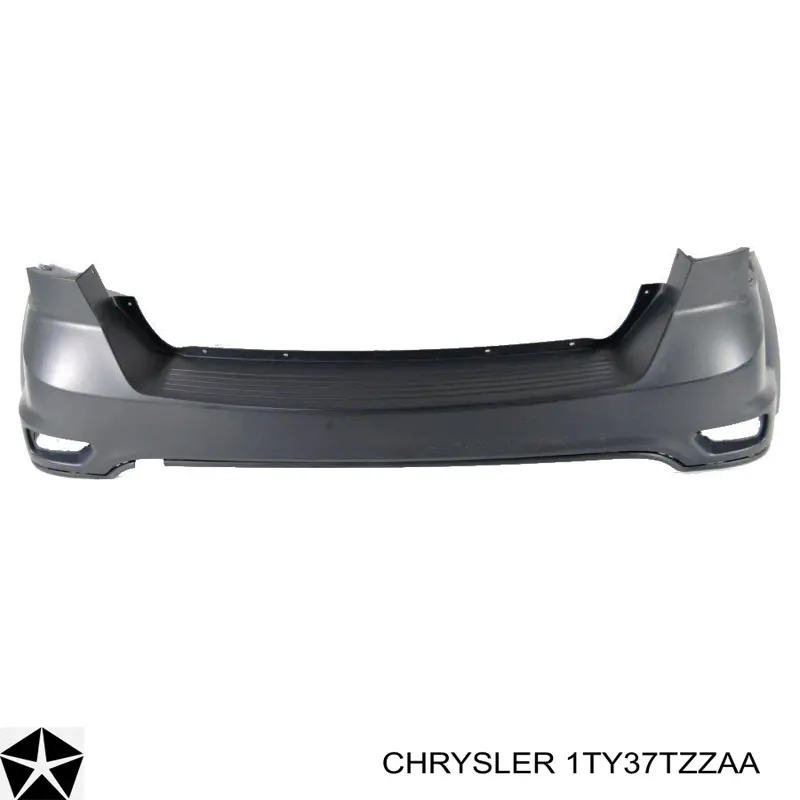 1TY37TZZAA Chrysler parachoques trasero