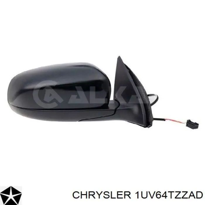 1UV64TZZAD Chrysler espejo retrovisor derecho