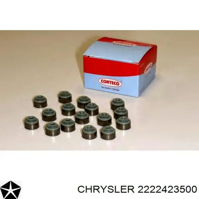 2222423500 Chrysler sello de aceite de valvula (rascador de aceite Entrada/Salida)
