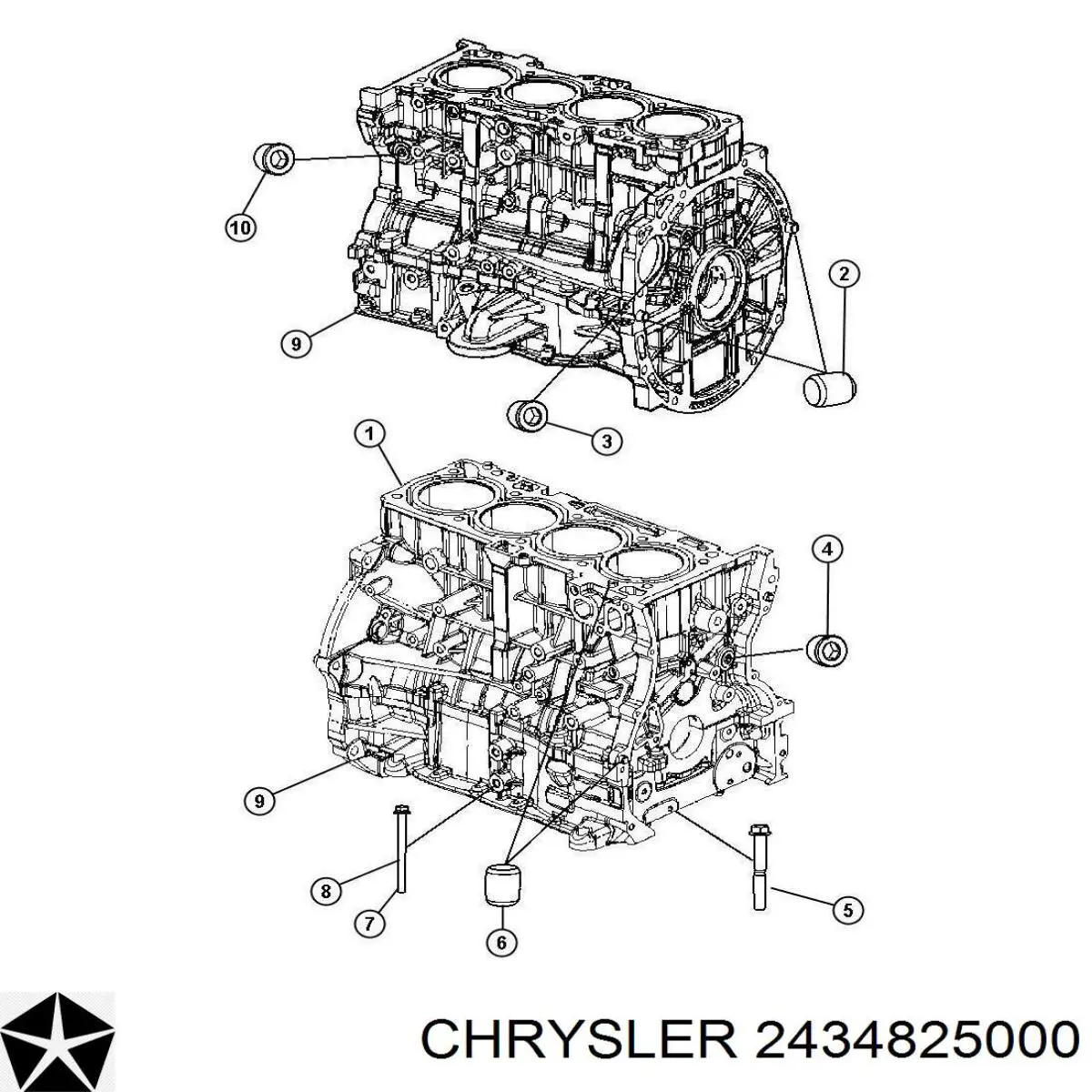 Comprar 2434825000 Chrysler 