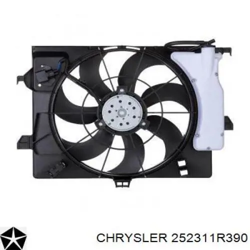 252311R390 Chrysler rodete ventilador, refrigeración de motor