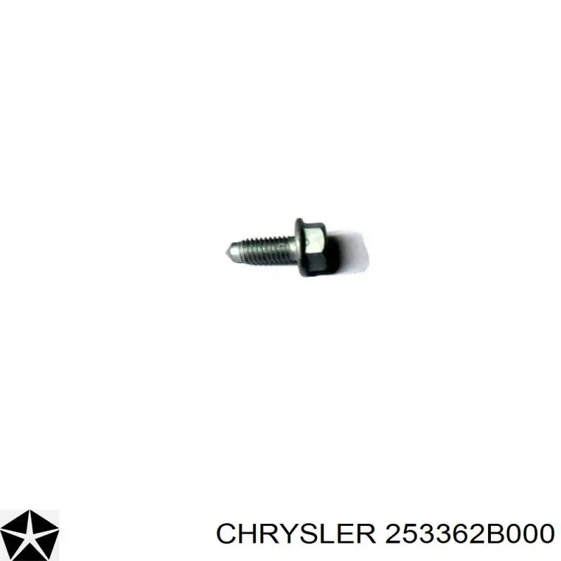 253362B000 Chrysler soporte del radiador inferior