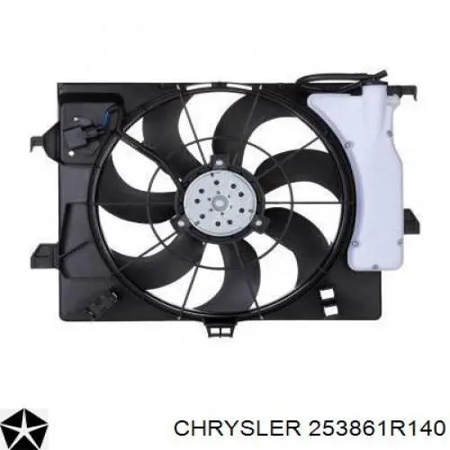 253861R140 Chrysler motor del ventilador de enfriado