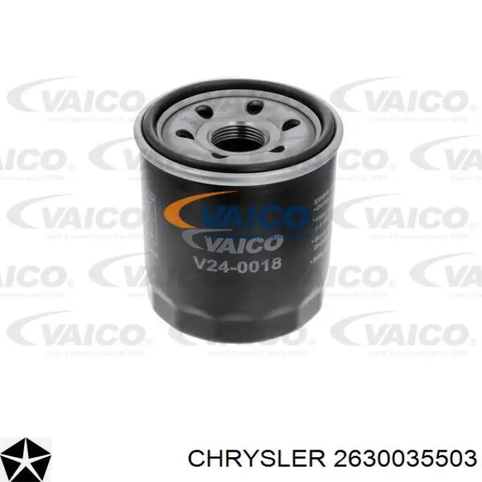 2630035503 Chrysler filtro de aceite