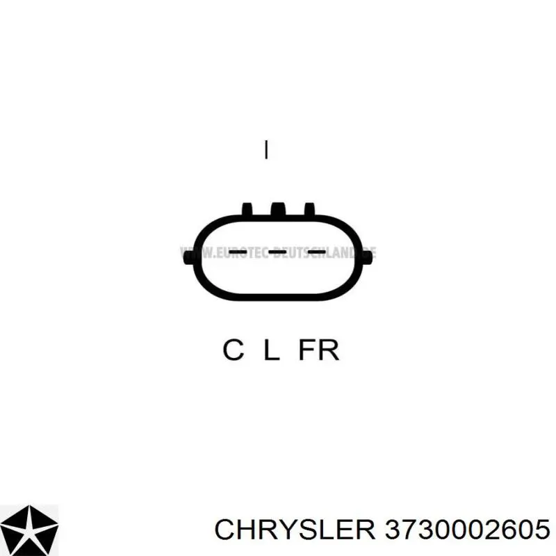 3730002605 Chrysler alternador