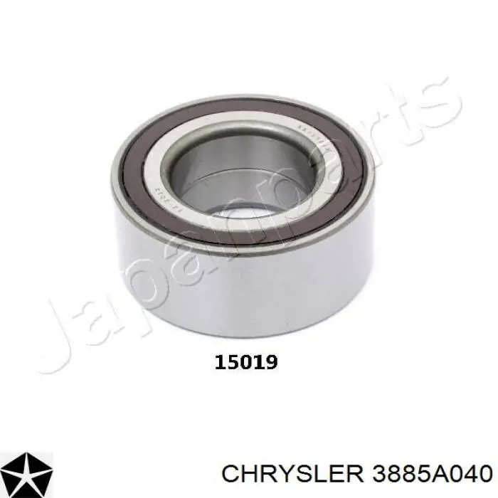 3885A040 Chrysler cojinete de rueda delantero