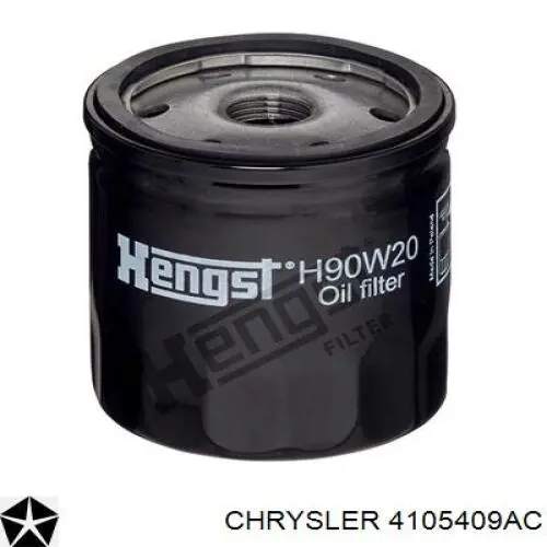 Filtro de aceite 4105409AC Chrysler