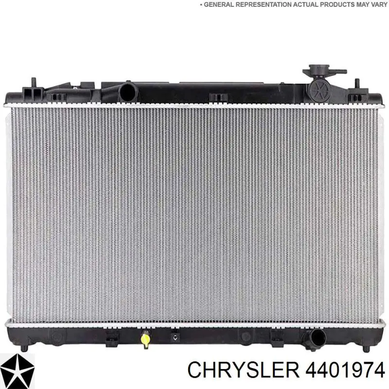 4401974 Chrysler radiador refrigeración del motor