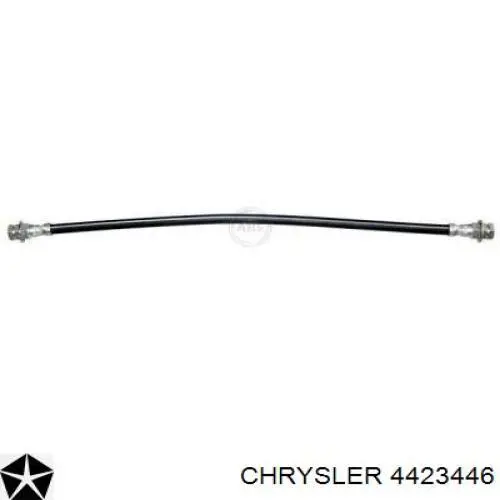 4423446 Chrysler tubo flexible de frenos delantero derecho