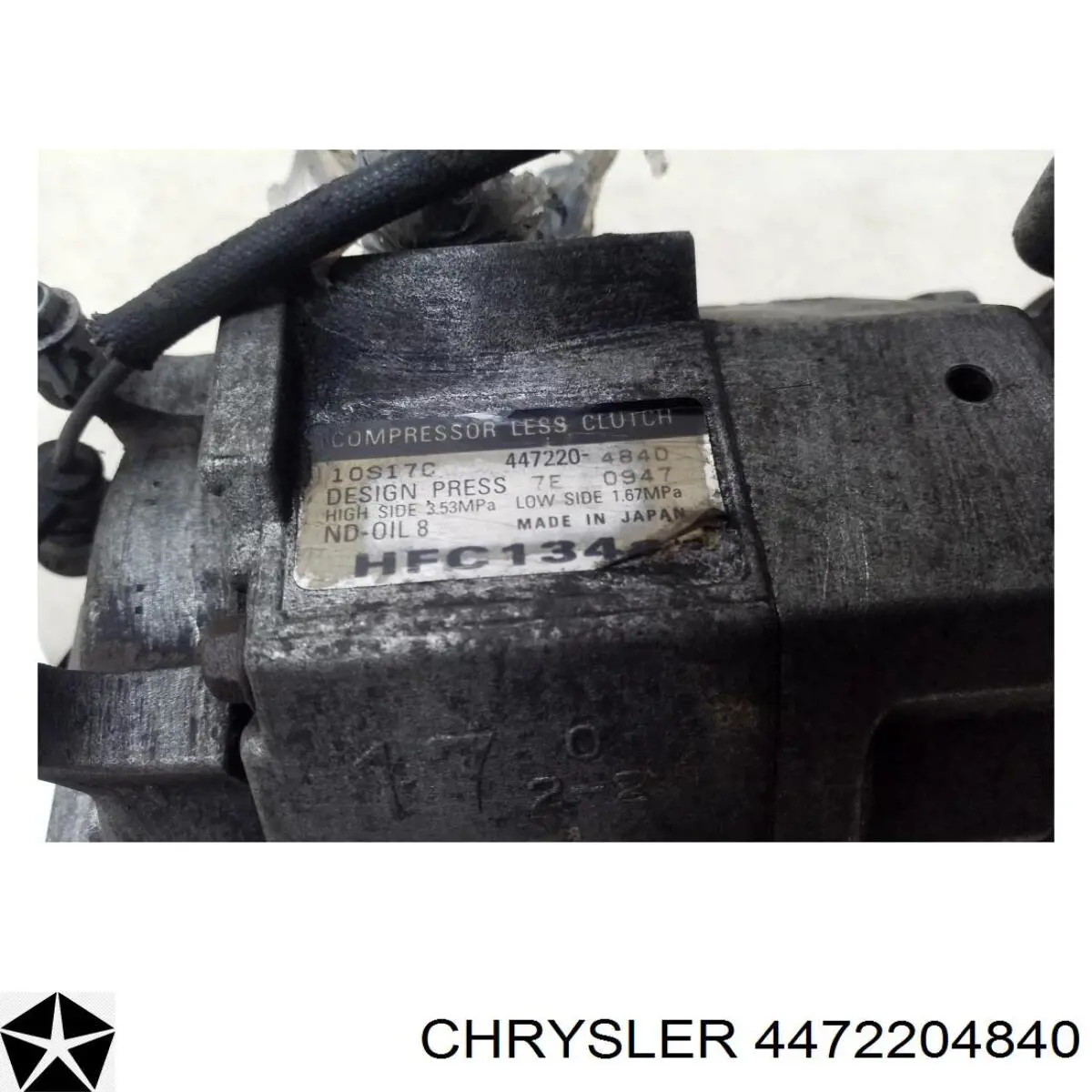 Comprar 4472204840 Chrysler Compresor de aire acondicionado coche