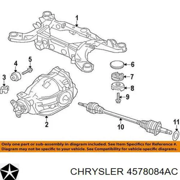 04578084AB Chrysler