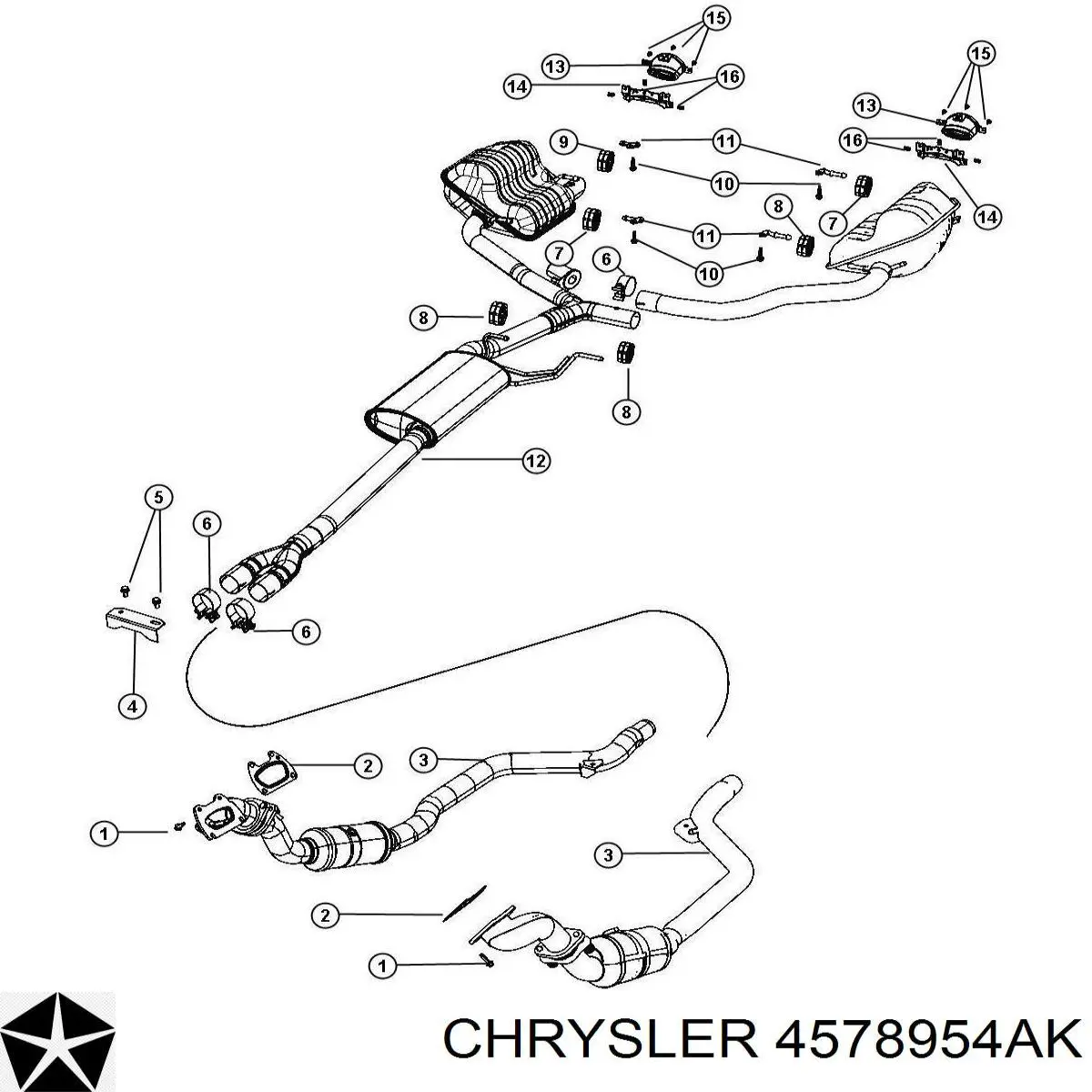 4578954AH Chrysler